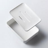 Raft pentru săpun Design de drenaj Scobit Culoare solidă Fund îngroșat Depozitare ventilată Săpun Structură robustă Placă de săpun cu două straturi