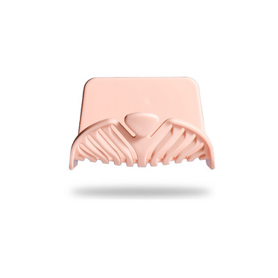 Līmējošā ziepju kastes trauka uzglabāšanas plāksnes paliktņa turētājs Pie sienas stiprināms ziepju turētājs vannas istabas konteinera organizators ar pakaramo