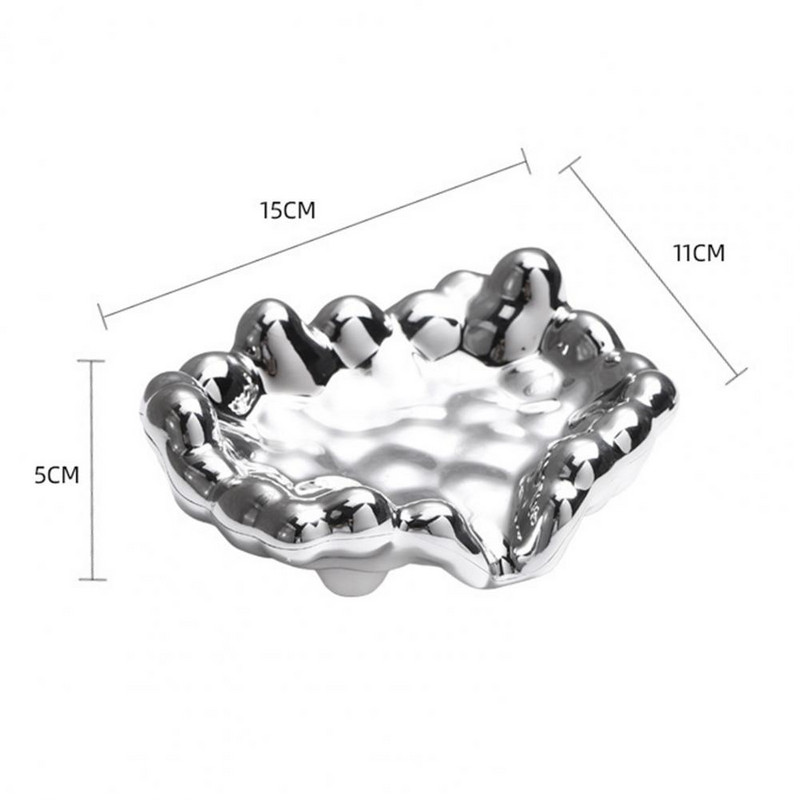 Kutija za sapun Posuda za kupaonicu Naprava za galvanizaciju Praktična pohrana bez bušenja Oblik oblaka Održavajte urednost Pohrana sapuna Svakodnevna upotreba