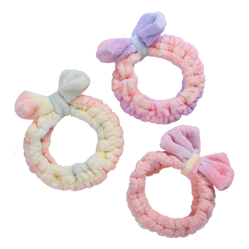 Sieviešu meiteņu mikrošķiedras sauso matu cepure dušas galvas apvalks krāsains vannas cepures mīksts matu turbāna dvielis