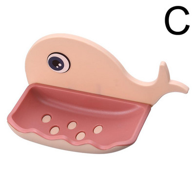 Kutija za sapun u obliku kita Odvod Držač sapuna Kupaonski pribor Zidna posuda za sapun Posuda za sapun Posuda za sapun za kupaonicu