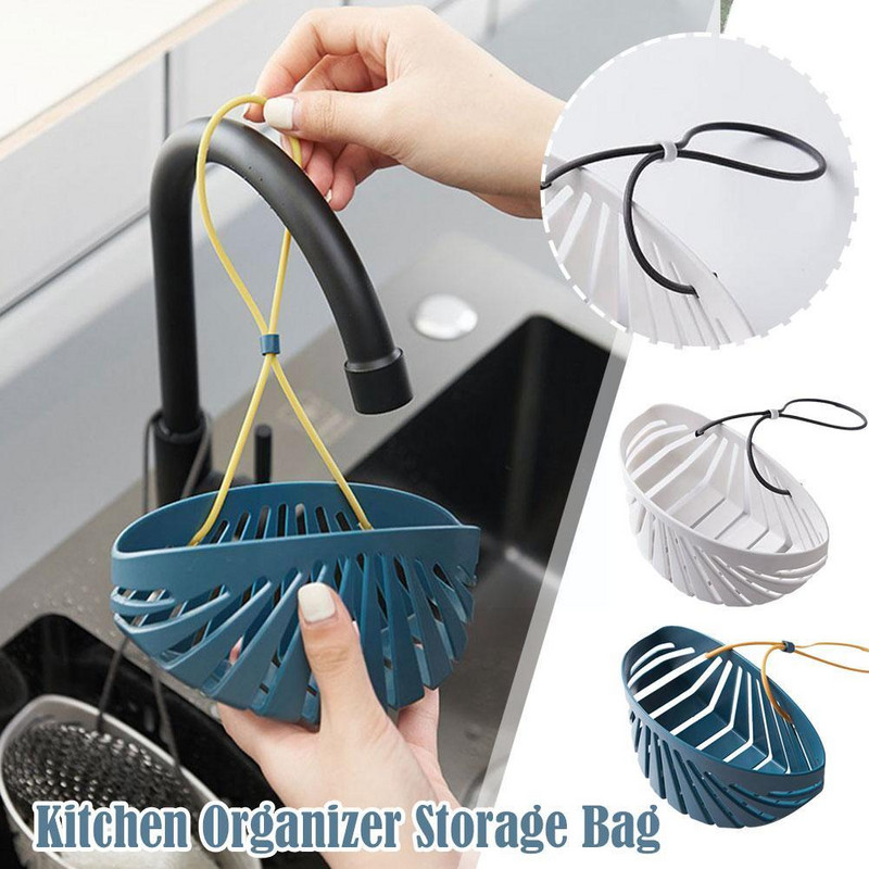 1kom kuhinjskog pribora Odvod za sudoper Viseća torba Mali odvod za sudoper Viseći stalak Košara Stalak za košare Potrepštine za pohranu Stora A5f6