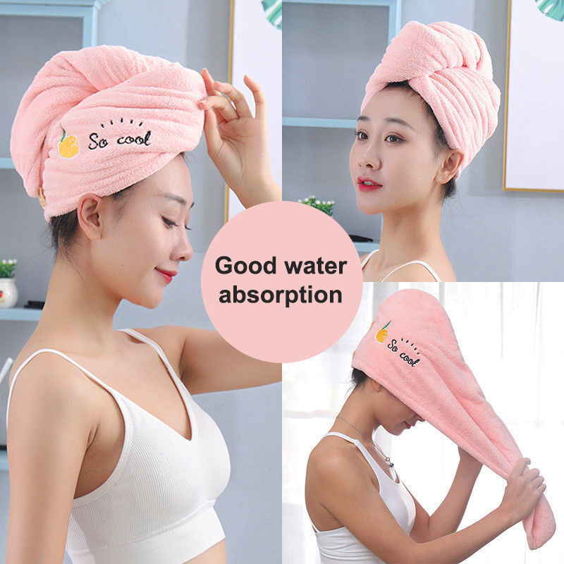 Sieviešu meiteņu burvju mikrošķiedras dušas vāciņš dvieļu vannas cepures sievietēm sausiem matiem, ātri žūstoša mīksta cepure dāmai turbāna galvai