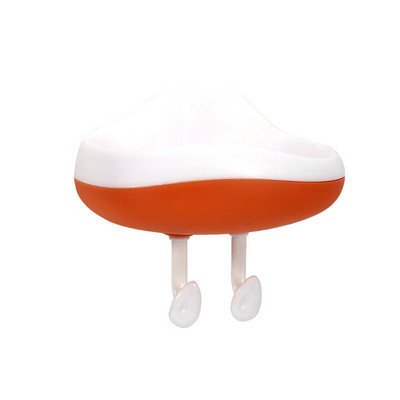 1PC Kutija za sapun u obliku oblaka na zidu Viseći odvod Držač za sapun Polica za tuš Posude za sapun za pranje rublja Posuda za odlaganje Kupaonski pribor