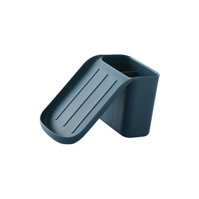 Kreativni 2u1 zidni držač za sapun Odvod Kutija za sapun Kupaonski organizator Stalak za pohranu Četkica za zube Spremnik za češalj Polica