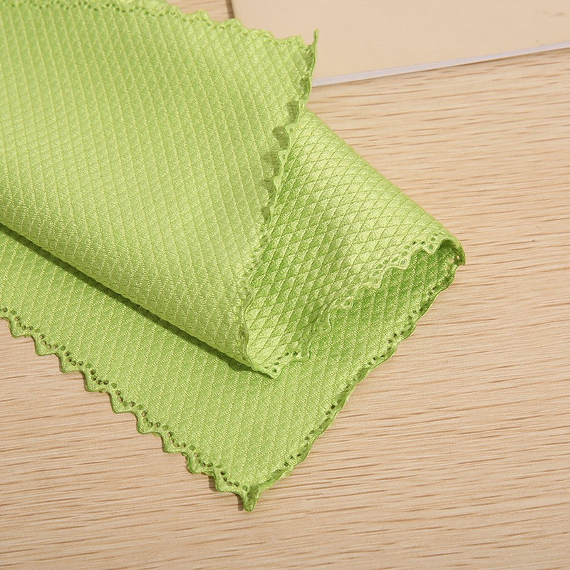 5 komada staklenih ručnika i krpa za brisanje vode za brisanje stakla za riblje krljušti krpa za kuhinjski stol i posuđe u nasumičnoj boji