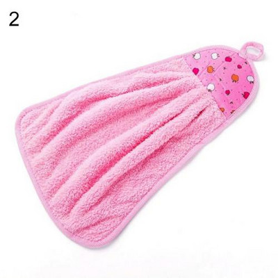 1 KOM Kuhinjski ručnik Djeca Odrasli Mekani viseći Ručni brisač Kućno kupanje Kuhinjski ručnik koji upija vodu torchon de cuisine