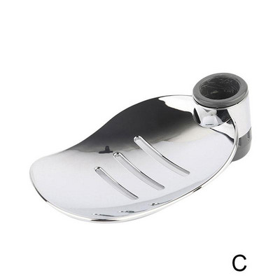 22 χιλιοστά 24 χιλιοστά 25 χιλιοστά ABS Πλαστική ράγα ντους Σαπουνιού Κουτί σαπουνιού Θήκη σαπουνιού παλέτα ράβδου ντουζιέρας για αξεσουάρ μπάνιου