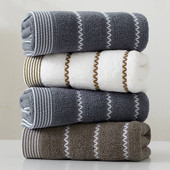 Podebljani pamučni ručnik za kupanje povećava upijanje vode Ručnik za kupanje za odrasle Jednobojni ručnik za lice od zlatne svile Mekani afinitet