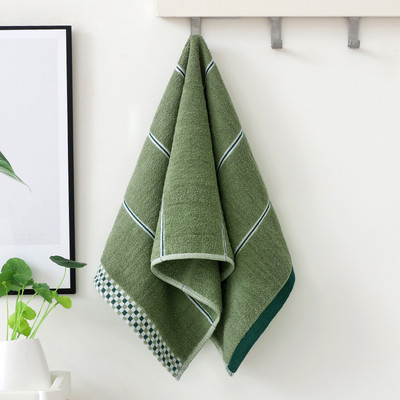 Podebljani pamučni ručnik za kupanje povećava upijanje vode Ručnik za kupanje za odrasle Jednobojni ručnik za lice od zlatne svile Mekani afinitet