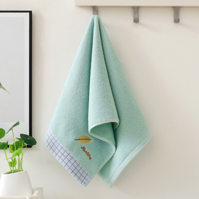 Podebljani pamučni ručnik za kupanje povećava upijanje vode Ručnik za kupanje za odrasle Jednobojni ručnik za lice od zlatne svile Mekani afinitet