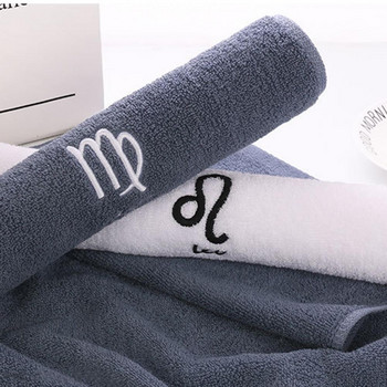 Кърпа за лице Кърпа за душ Удебелена бродерия с букви без влакна Силно абсорбираща мека памучна кърпа за лице Тоалетна