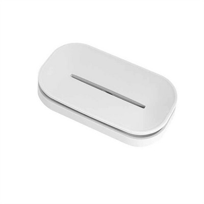 Putna prijenosna dvoslojna kutija za sapun Plastični stalak za sapun bez bušenja Nova kupaonska posuda Dvostruka kutija za sapun Spremnik Kutija za sapun