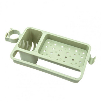 Βάση σφουγγαριού Αερισμός ραφιού νεροχύτη Εύκολη εγκατάσταση PP Sink Caddy για κουζίνα