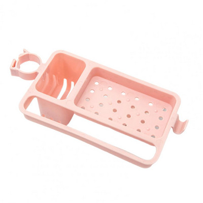 Držač spužve Polica za umivaonik Ventilacija Jednostavna instalacija PP držač za umivaonik za kuhinju