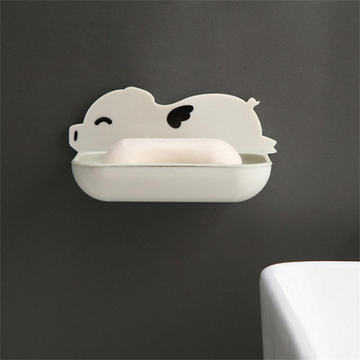 Kutija za sapun s lišćem Višenamjenska i praktična višeslojna kutija za sapun Kutija za sapun Hands-free Pjena za gnojivo Vodootporna drenažna kutija