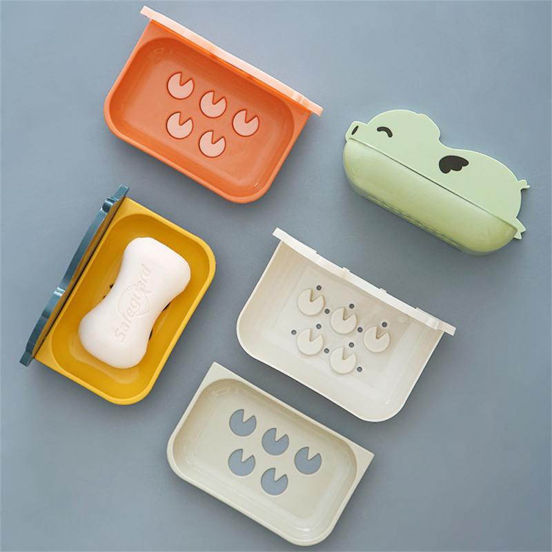 Kutija za sapun s lišćem Višenamjenska i praktična višeslojna kutija za sapun Kutija za sapun Hands-free Pjena za gnojivo Vodootporna drenažna kutija