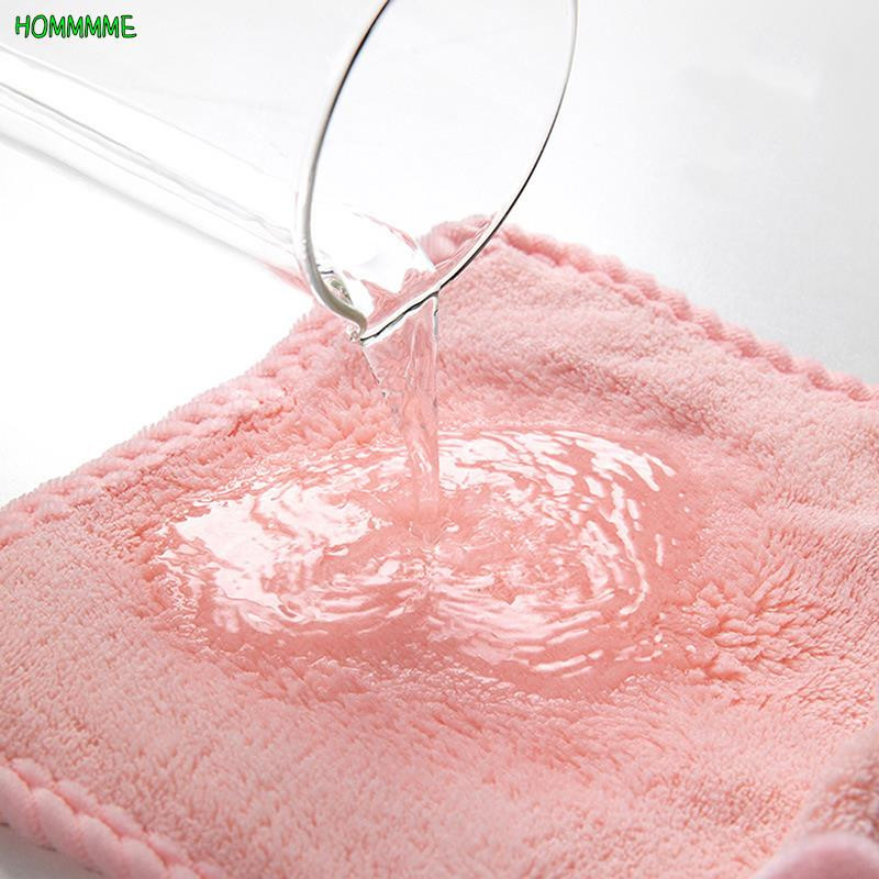 1kom Ručnik za ruke Slatki kućanski upijajući kuhinjski ručnik Lazy Rag Ručnik za brisanje Jednobojni dječji ručnik za ruke