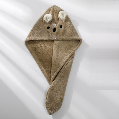 Ženska kapa za sušenje kose Turban od mikrovlakana Super upijajuća kapa za sušenje kose Brzo sušeći ručnik za kosu za odrasle Kućni frotirni ručnici za kupanje