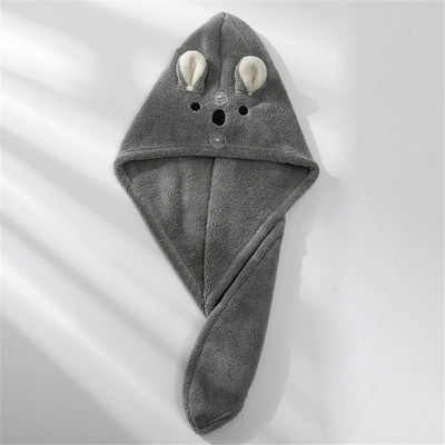 Ženska kapa za sušenje kose Turban od mikrovlakana Super upijajuća kapa za sušenje kose Brzo sušeći ručnik za kosu za odrasle Kućni frotirni ručnici za kupanje