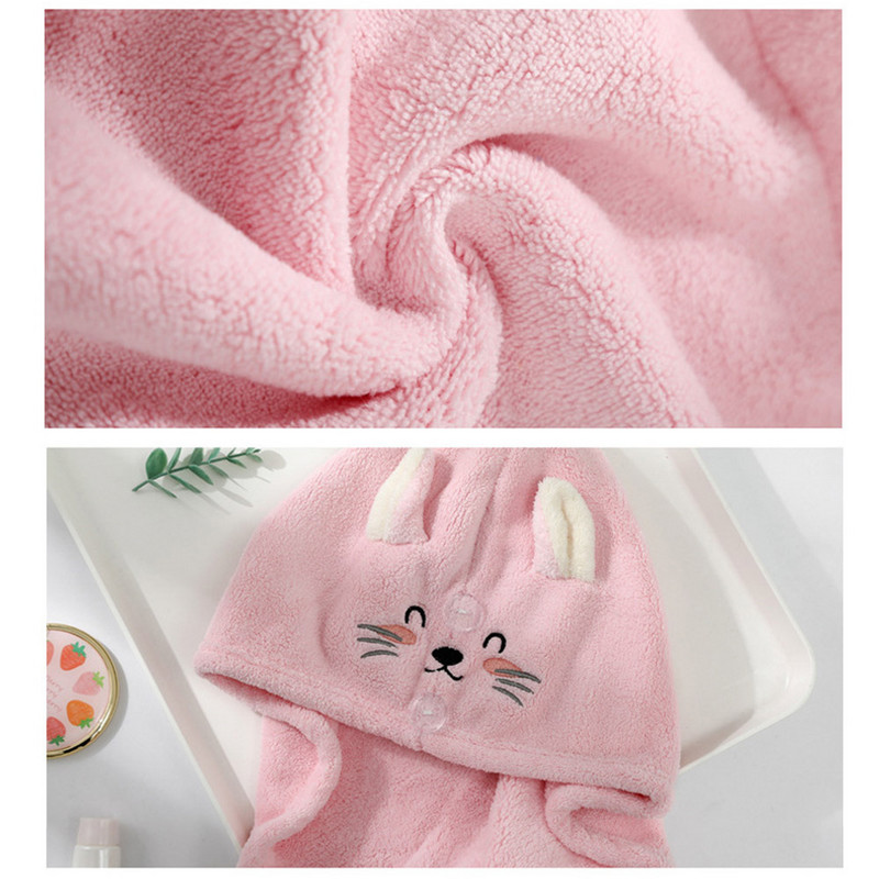 Ženska kapa za sušenje kose Turban od mikrovlakana Super upijajuća kapa za sušenje kose Brzo sušeći ručnik za kosu za odrasle Kućni frotirni ručnici za kupanje