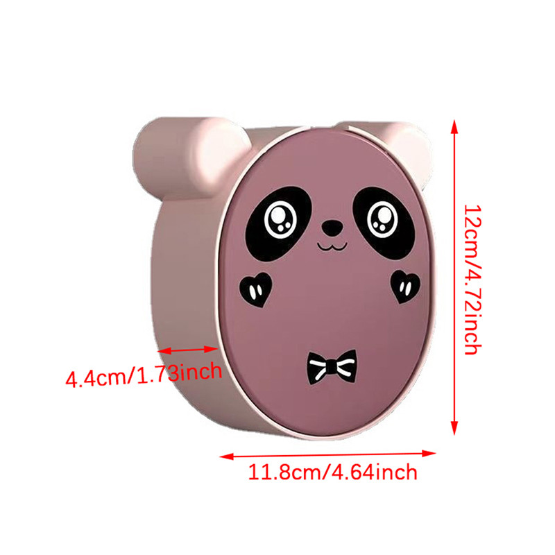 Zidna kutija za sapun s odvodom Panda Kutija za sapun s preklopnim poklopcem Posuda za sapun s odvodom Držač za sapun bez odvoda Stalak za pohranu u kupaonici