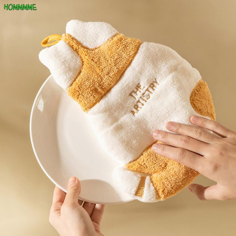 Slatki mačji ručnik za ruke za dijete Super upijajući kuhinjski ručnik od mikrovlakana Visokoučinkoviti ručnik za čišćenje posuđa Kuhinjski alati