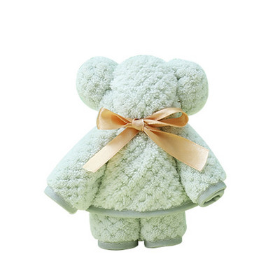 30/35/40/75 Poklon za vjenčanje, rođendan Medvjedić Ručnik Koralj Baršun Kreativni dar Ručnik za pranje lica Super upijajući mekani ručnik