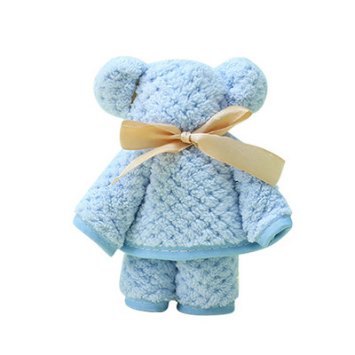 30/35/40/75 Poklon za vjenčanje, rođendan Medvjedić Ručnik Koralj Baršun Kreativni dar Ručnik za pranje lica Super upijajući mekani ručnik