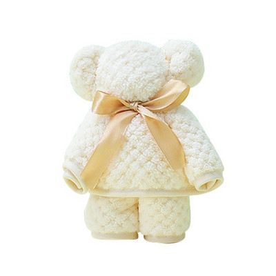 30/35/40/75 Poklon za vjenčanje, rođendan Medvjedić Ručnik Koralj Baršun Kreativni dar Ručnik za pranje lica Super upijajući mekani ručnik