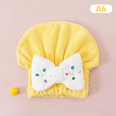 Jauki bērni, bērni, ātri izžāvējami mati, ietīti dvieļi, sausi mati, cepures, vannas cepures, pārnēsājamas koraļļu vilnas dušas cepures vannas piederumi.