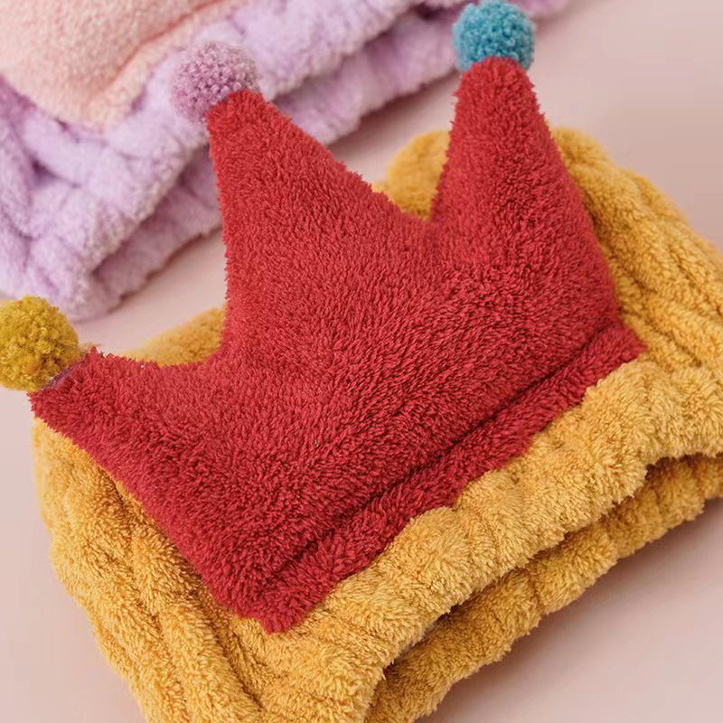 Jauki bērni, bērni, ātri izžāvējami mati, ietīti dvieļi, sausi mati, cepures, vannas cepures, pārnēsājamas koraļļu vilnas dušas cepures vannas piederumi.