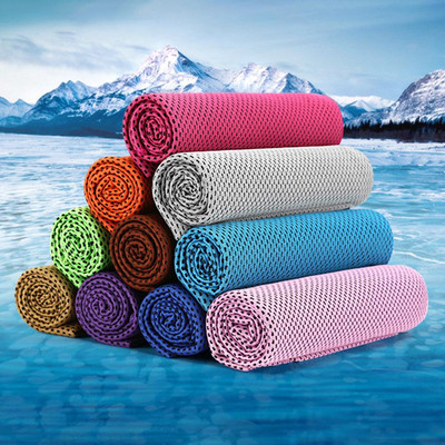 Φορητό υπαίθριο αθλητικό γυμναστήριο Yoga Golf Quick Dry Instant Ice Πετσέτα ψύξης