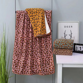 Sex Leopard Coral Fleece Ručnik za kupanje Mekani debeli kupaonski ručnik Upijajući kućanski ručnik za kupanje Ručnik za plažu za odrasle