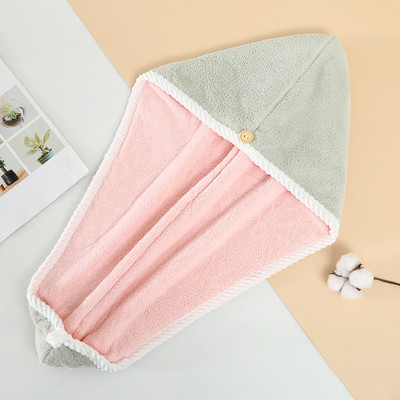 Čarobna sušilica za kosu od mikrovlakana koja se brzo suši Ručnik za umotavanje Šešir Brza kapa Turban Suha trokutasta kapa za tuširanje Ručnik za brisanje kose