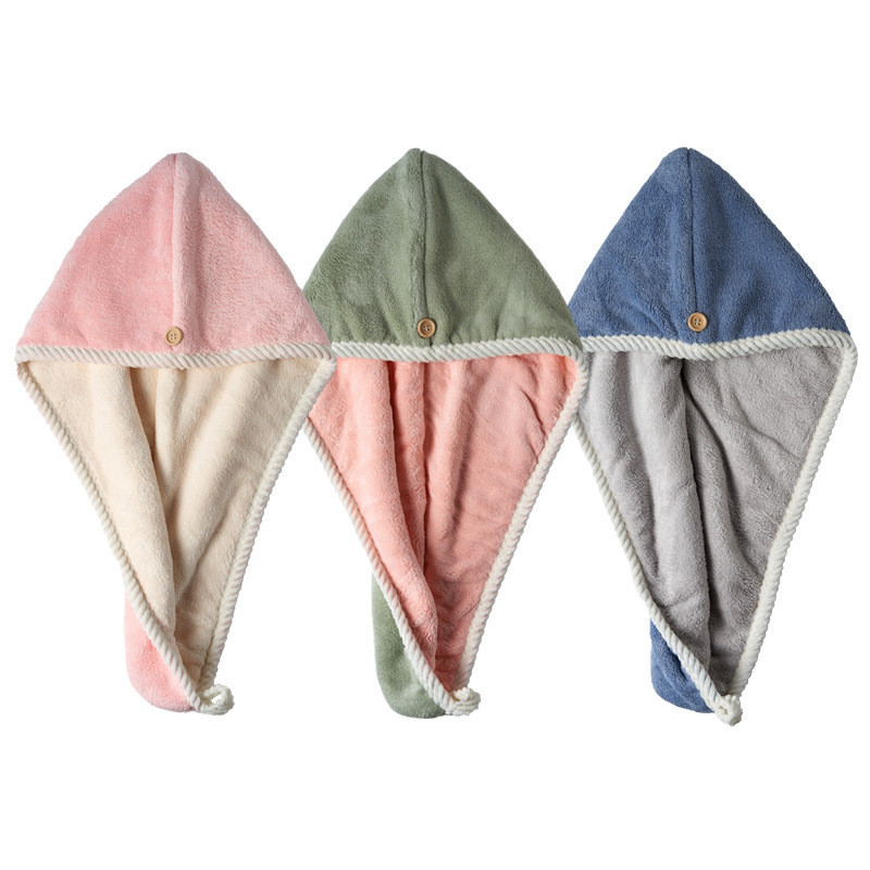 Čarobna sušilica za kosu od mikrovlakana koja se brzo suši Ručnik za umotavanje Šešir Brza kapa Turban Suha trokutasta kapa za tuširanje Ručnik za brisanje kose