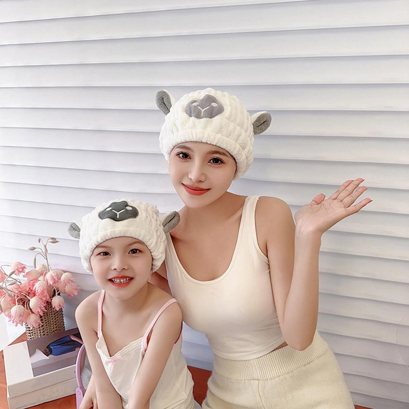 Pestav juukseid imav müts Kiiresti kuivavad tualetitarbed Pehme pehmus juukseid imav müts