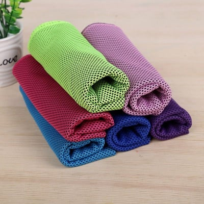 Sports Quick-Drying Cooling Towel Swimming Gym Travel Cycling Summer Cold Feeling Sport Towels To Take Carry 30*88cm