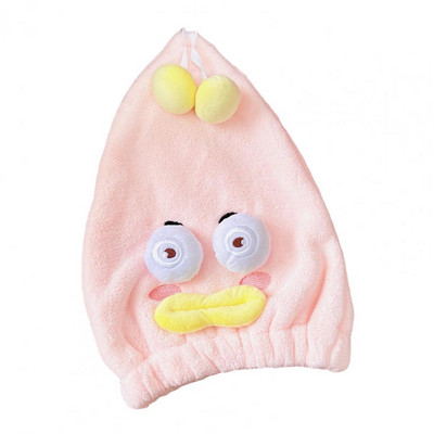 Υπέροχη πετσέτα για στέγνωμα μαλλιών Καπέλο στεγνώματος κεφαλής Απαλό φιλικό προς το δέρμα Καπέλο στεγνώματος μαλλιών Keep ζεστό