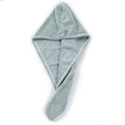 1 gab. Mikrošķiedras dušas vāciņš dvieļu vannas cepures ar pogu sievietēm sausu matu vāciņš Ātri žūstošs, mīksts matu apvalks