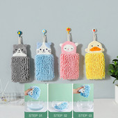 Karikatūra Dzīvnieku kaķu pīļu vannas dvielis Ātri žūstošs, mīksts, absorbējošs mikrošķiedras roku dvielis, dvielis, mazs virtuves dvielis vannas istabai