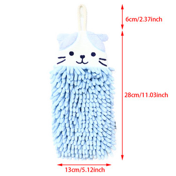 Анимационно животно Котка Патица Хавлиена кърпа Бързосъхнеща мека абсорбираща микрофибърна кърпа за ръце Кърпа за избърсване Детска кухненска кърпа за баня