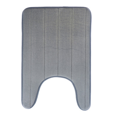 Prostirke za kupanje od memorijske pjene u obliku slova U. Otirač za WC kupaonicu Tepih od koraljnog flisa Protuklizni podni tepisi Kućni dekor Navlaka za WC sjedalo