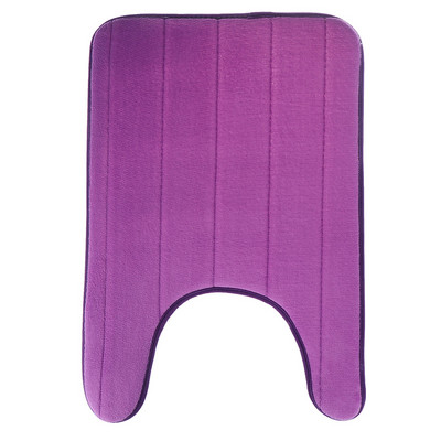 Prostirke za kupanje od memorijske pjene u obliku slova U. Otirač za WC kupaonicu Tepih od koraljnog flisa Protuklizni podni tepisi Kućni dekor Navlaka za WC sjedalo