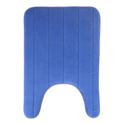 Prostirke za kupanje od memorijske pjene u obliku slova U. Otirač za WC kupaonicu Tepih od koraljnog flisa Protuklizni podni tepisi Kućni dekor Navlaka za WC sjedalo