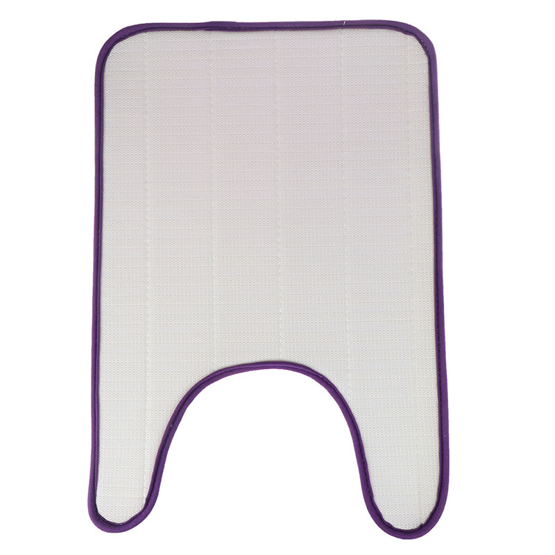 Prostirke za kupanje od memorijske pjene u obliku slova U. Otirač za WC kupaonicu Tepih od koraljnog flisa Protuklizni podni tepisi Kućni dekor Navlaka za WC sjedalo