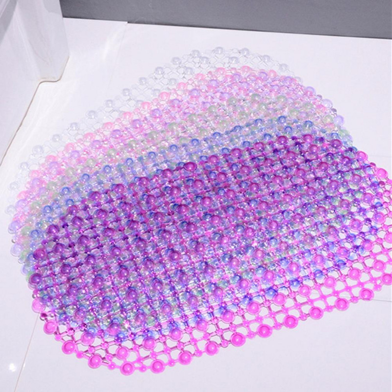 Dušas paklājiņš Ātri žūstošs vannas paklājiņš Minimālistisks, traipu izturīgs, noderīgs, neslīdošs, krāsains grīdas paklājiņš