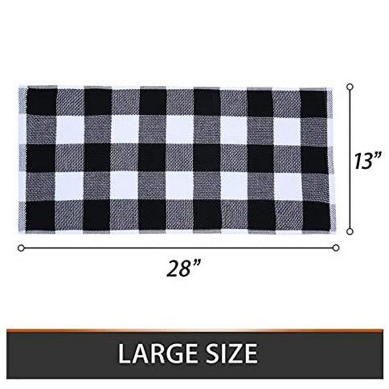 Waffle Kare Pamuk Brzo sušeća Zgušnjava pređa Dy Upijajući ručnik za čišćenje Ručnik za lice Kuhinjska krpa Ručnici za pranje