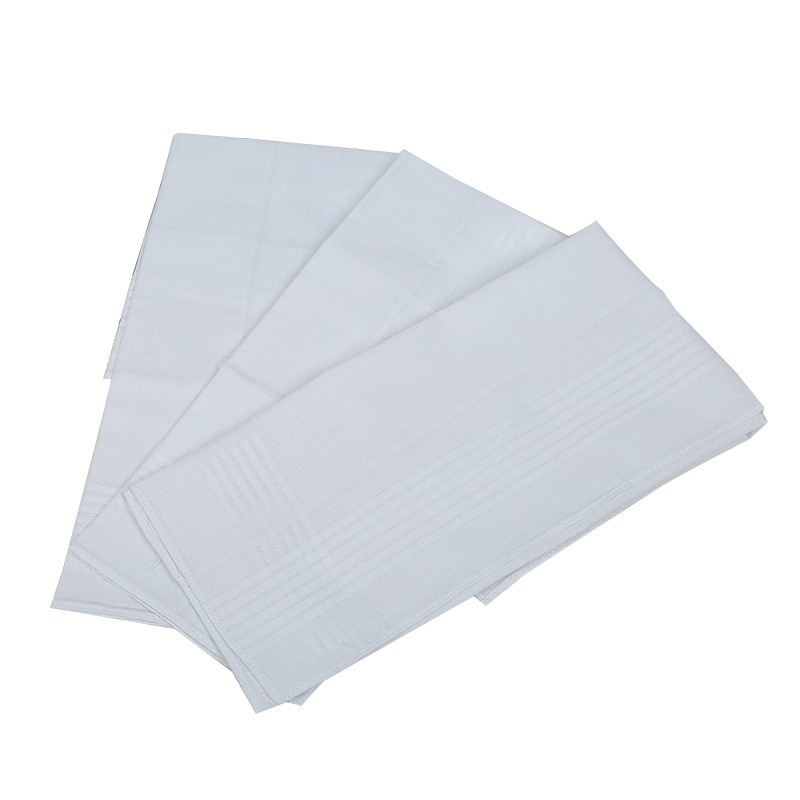 5kom pamučni rupčić 40CM set frotirnih ručnika Salvete za uređenje kuhinje Estetsko vjenčano platno Pogrebne suze Muška bandana