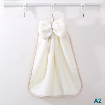 Kreativna slatka krpa za ruke Kuhinja Kupaonica Lopta ručnika za ruke s petljama za vješanje Mekana upijajuća krpa za brisanje od mikrovlakana